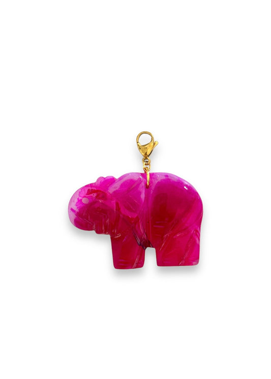 Charm Elefante Rosa