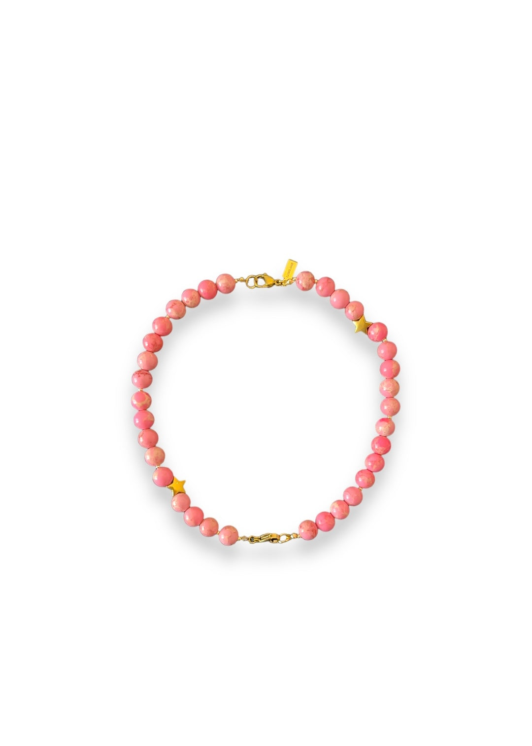 Mitad Collar Mantis Rosa