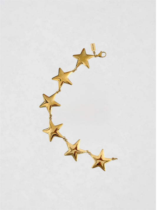 Mitad Collar estrella dorada