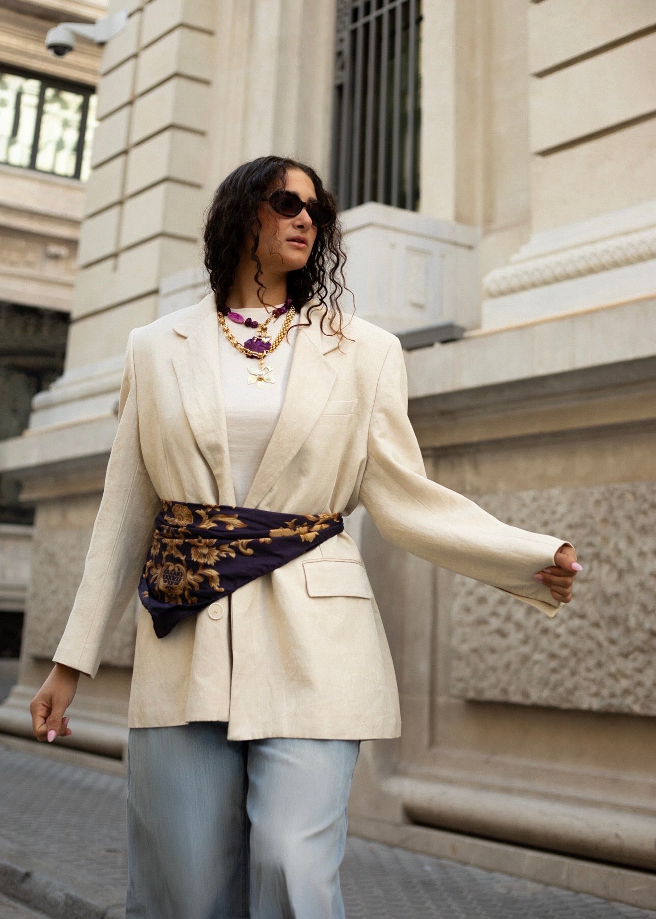 Charm Flor Ultravioleta nácar