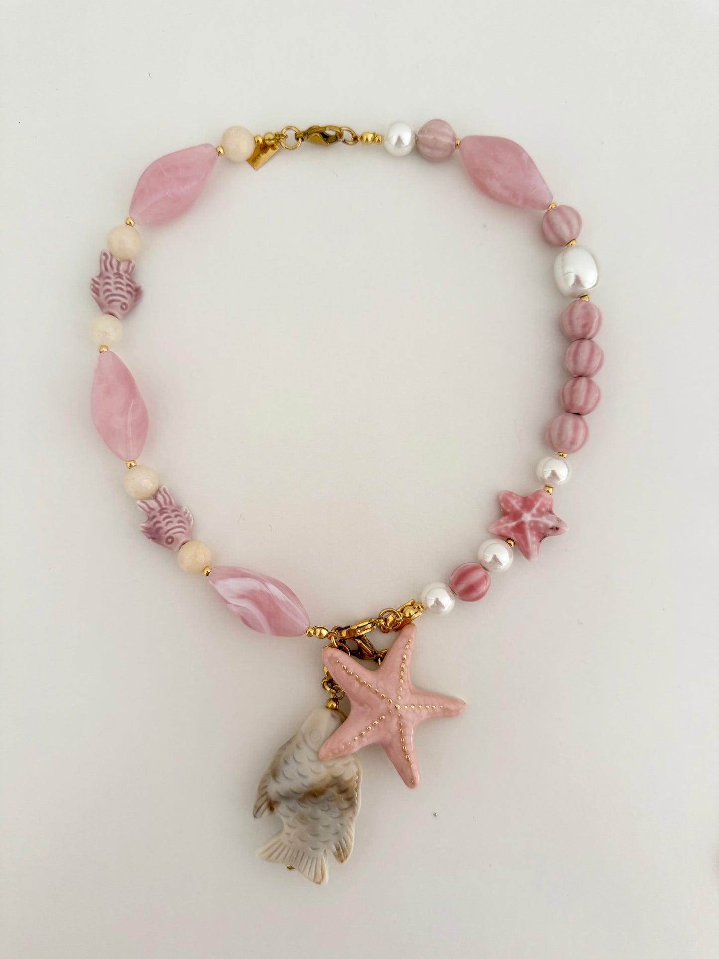 Charm pez Marfil