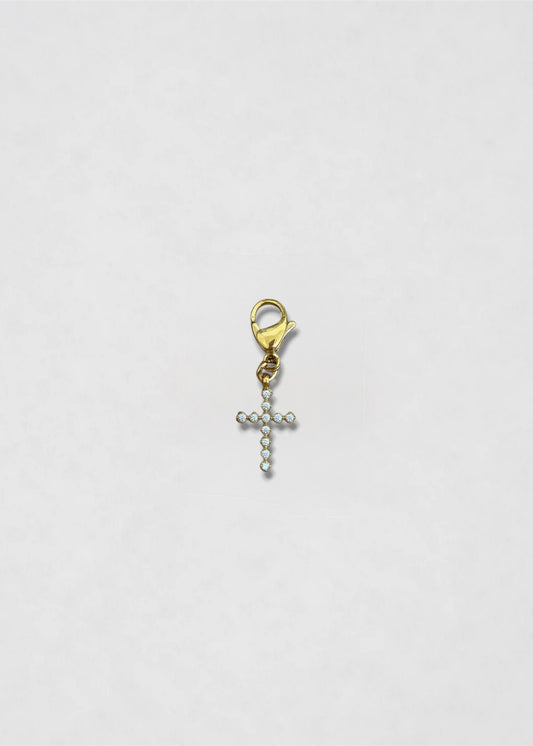 Charm Mini Cruz brillo