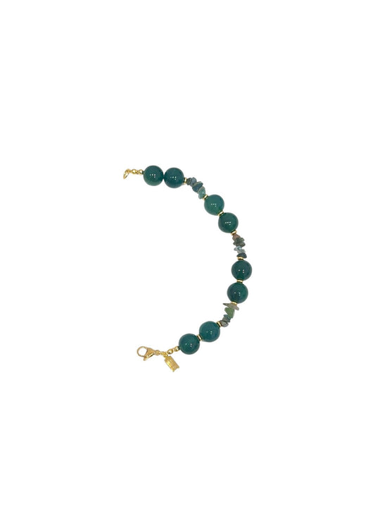 Mitad Collar Verde Botella