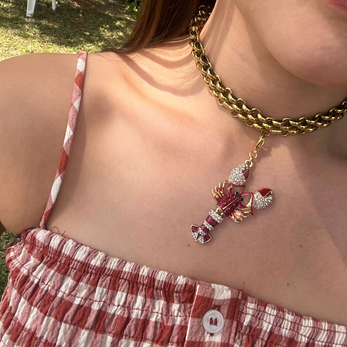 Charm Langosta Brillo