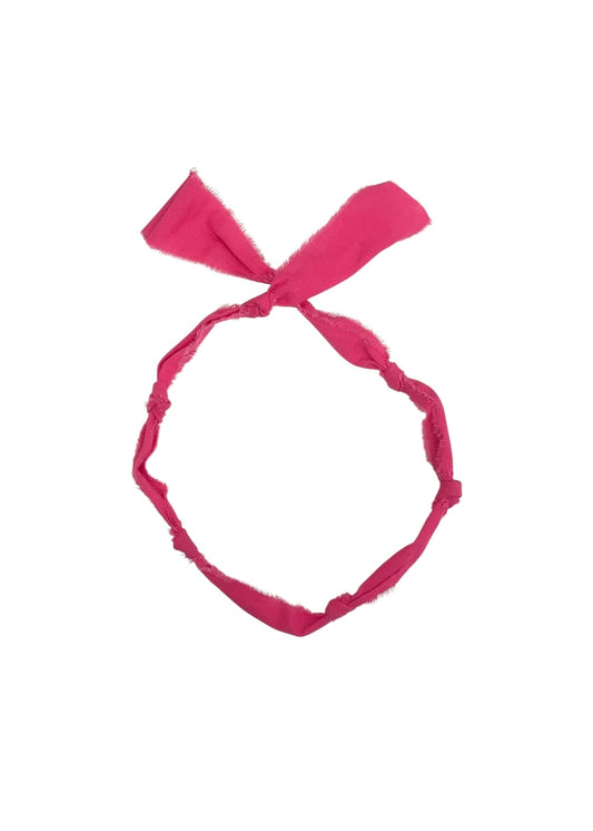 Collar Lino Rosa Fucsia
