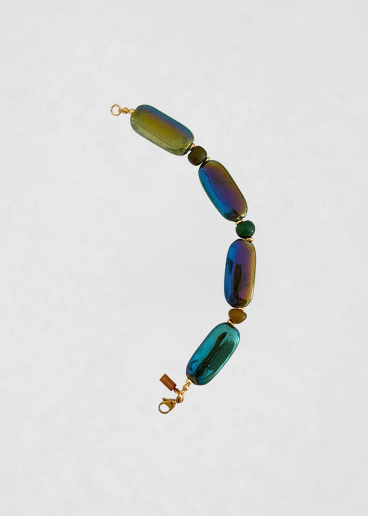Mitad Collar Cerámica Fluorita