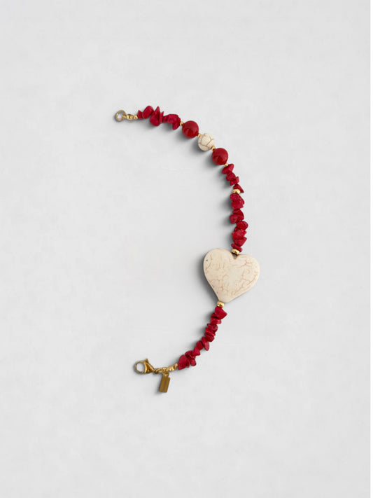 Mitad Collar Arrecife rojo