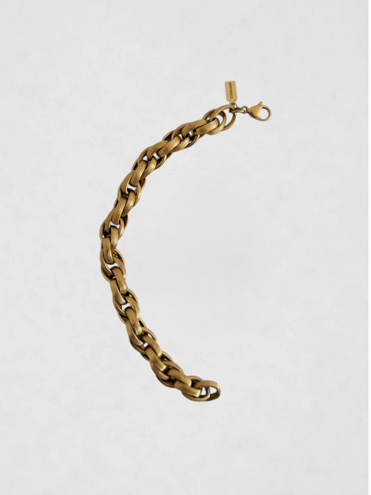 Mitad Collar Cadena Satur