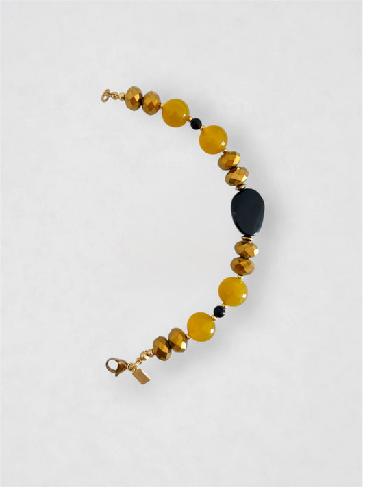 Mitad Collar Golden Party