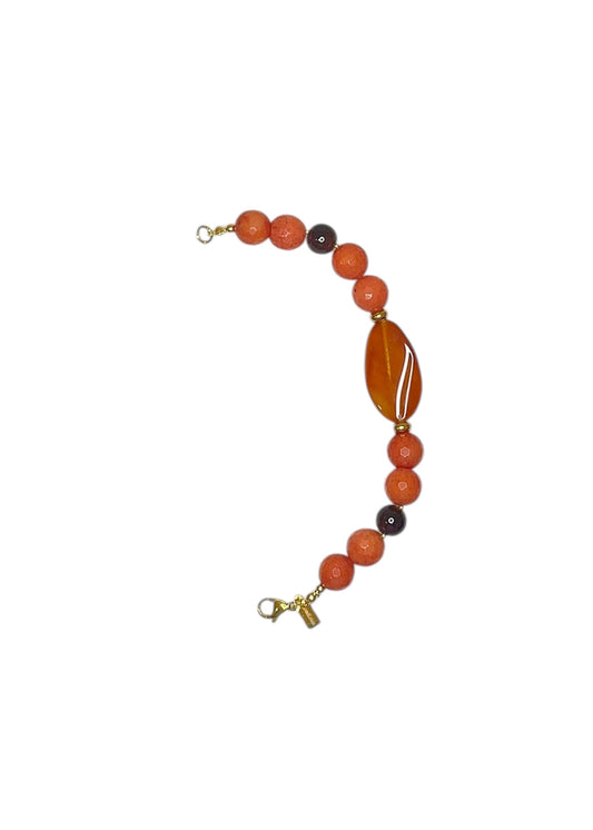 Mitad Collar Melocotón