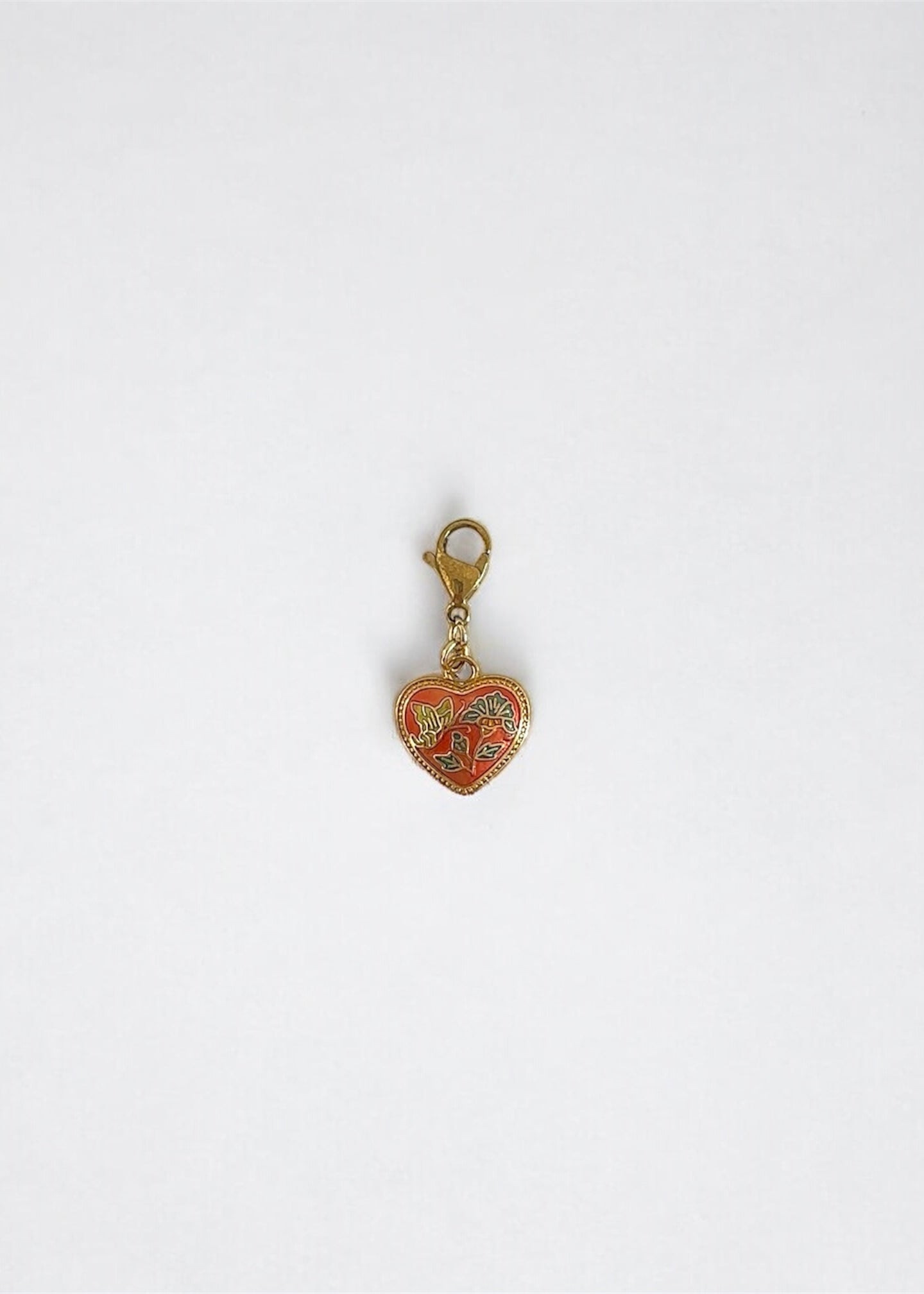Charm mini corazón Naranja