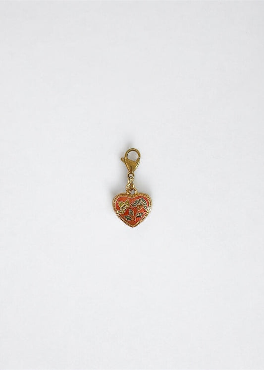 Charm mini corazón Naranja