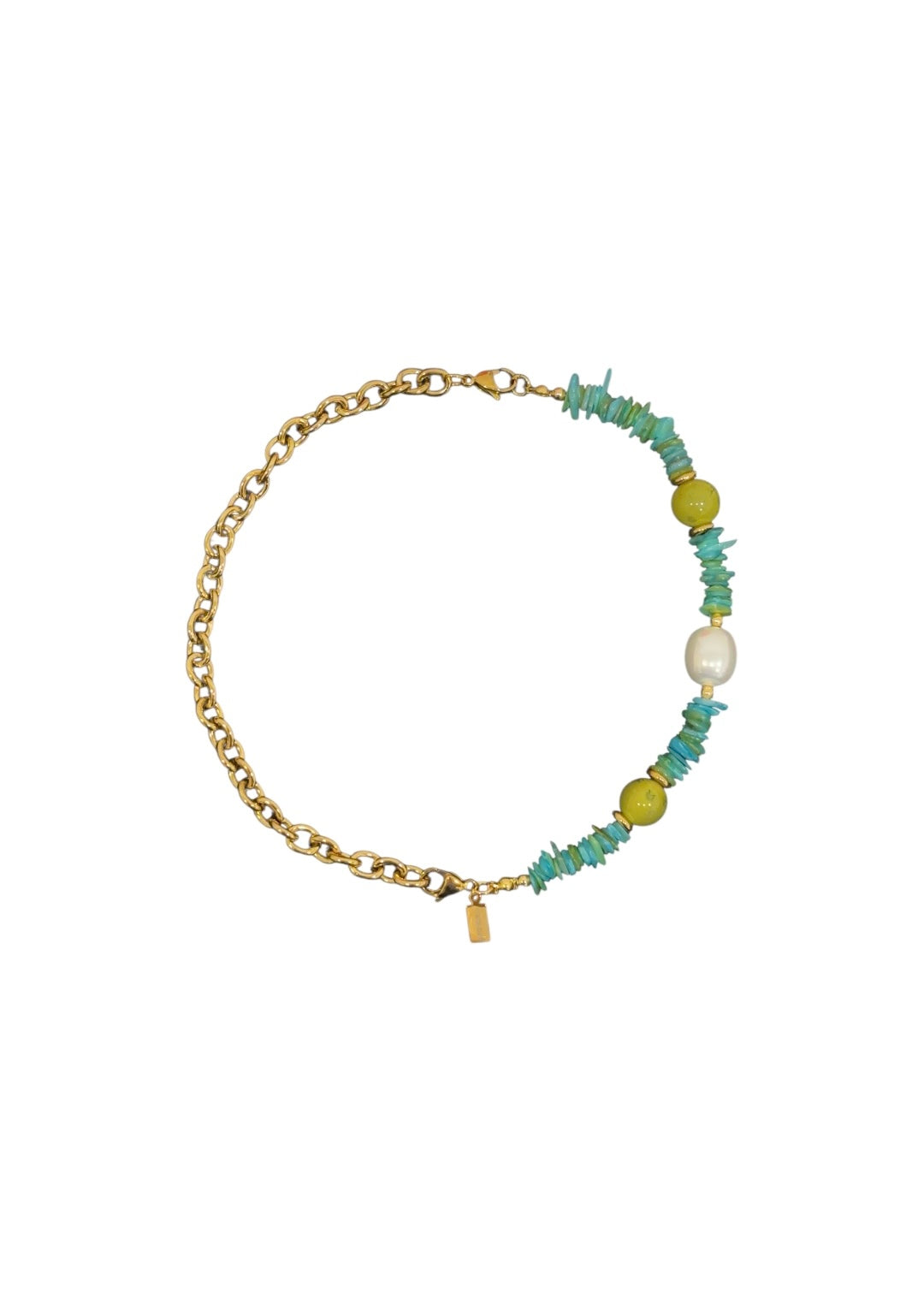 Collar Arrecife Aqua + mini Lisboa