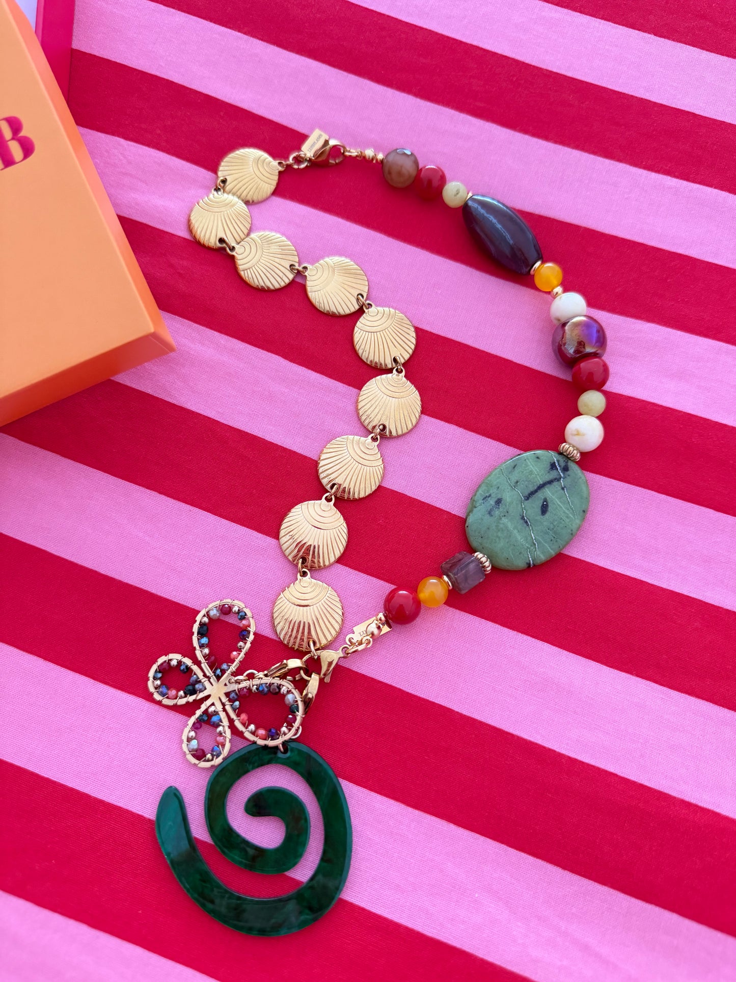 Mitad Collar Matcha