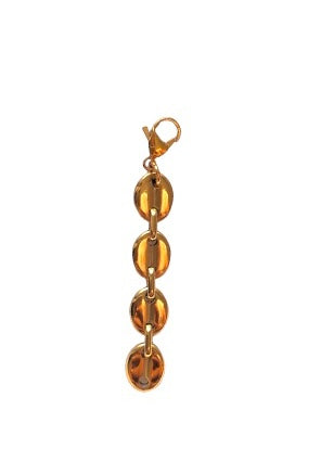Charm Alargador de Cadena Café